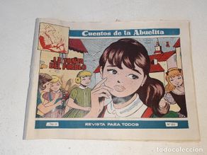 Tebeos: CUENTOS DE LA ABUELITA AÑO IV Nº 217 - LA TONTA DEL PUEBLO - EDITORIAL TORAY AÑOS 50